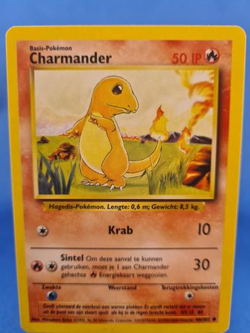 Charmander 46/102 - Base (NL) beschikbaar voor biedingen