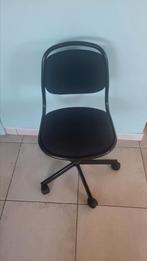 Orfjall kinder bureaustoel, Huis en Inrichting, Bureaustoelen, Ophalen, Gebruikt, Zwart, Bureaustoel