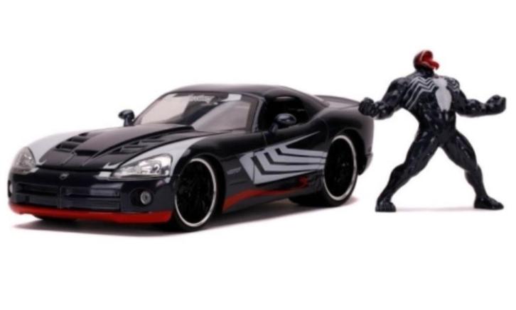 Venom & 2008 Dodge Viper Spiderman, Hobby en Vrije tijd, Modelauto's | Overige schalen, Nieuw, Auto, Verzenden