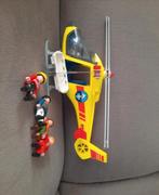 Playmobil noodhelikopter, Gebruikt, Complete set