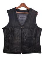 Nieuw leren motorvest, Motoren, Kleding | Motorkleding, Verzenden, Nieuw met kaartje, Dames, Jas | leer