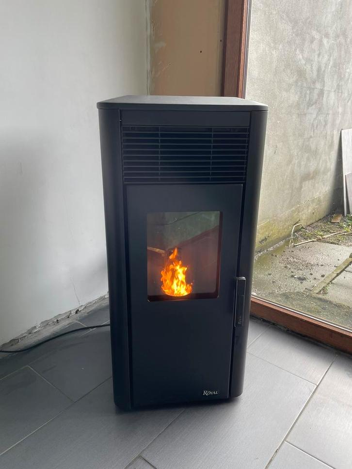Pelletkachel, Doe-het-zelf en Bouw, Verwarming en Radiatoren, Gebruikt, Kachel, 80 cm of meer, Minder dan 60 cm, Ophalen