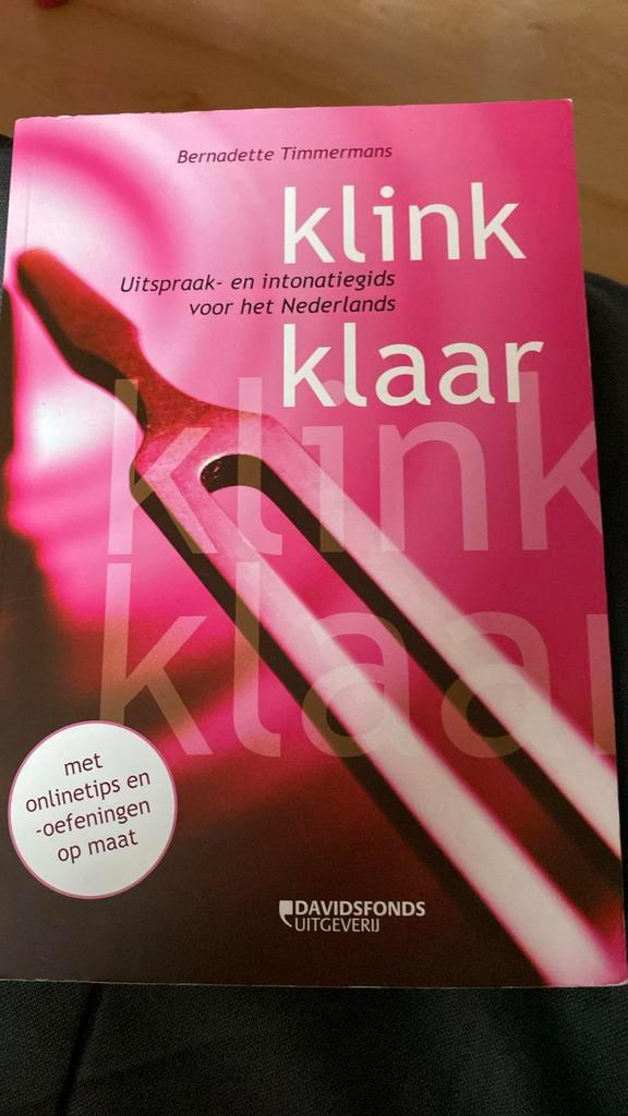 Bernadette Timmermans - Klink klaar, Boeken, Wetenschap, Zo goed als nieuw, Ophalen of Verzenden