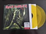 IRON MAIDEN - GENGHIS KHAN tour - 2 lp GEEL vinyl, Ophalen of Verzenden