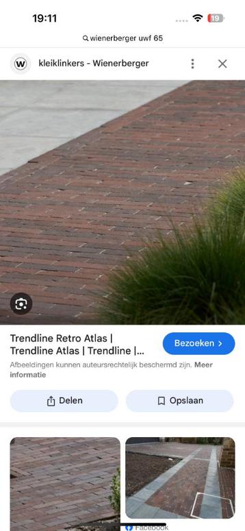 Kleiklinker Wienerberger atlas UWF65 beschikbaar voor biedingen