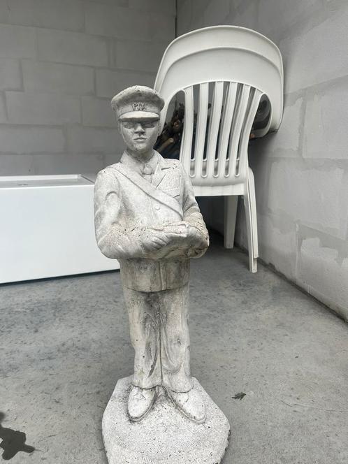 Tuinbeeld Postbode, Tuin en Terras, Tuinbeelden, Zo goed als nieuw, Mensenbeeld, Beton, Ophalen
