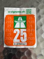 Vignette autoroute Suisse 2025, Tickets en Kaartjes, Autovignetten