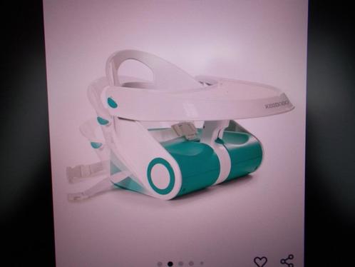 Siège rehausseur portable KISSBOBO pour bébé., Kinderen en Baby's, Kinderstoelen, Zo goed als nieuw, Inklapstoel, Afneembaar eetblad