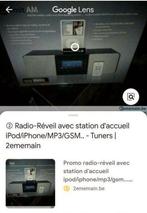 wekkerradio met ipod/iphone/mp3/gsm docking station.., Nieuw, Docking station, Ophalen of Verzenden, Tablet