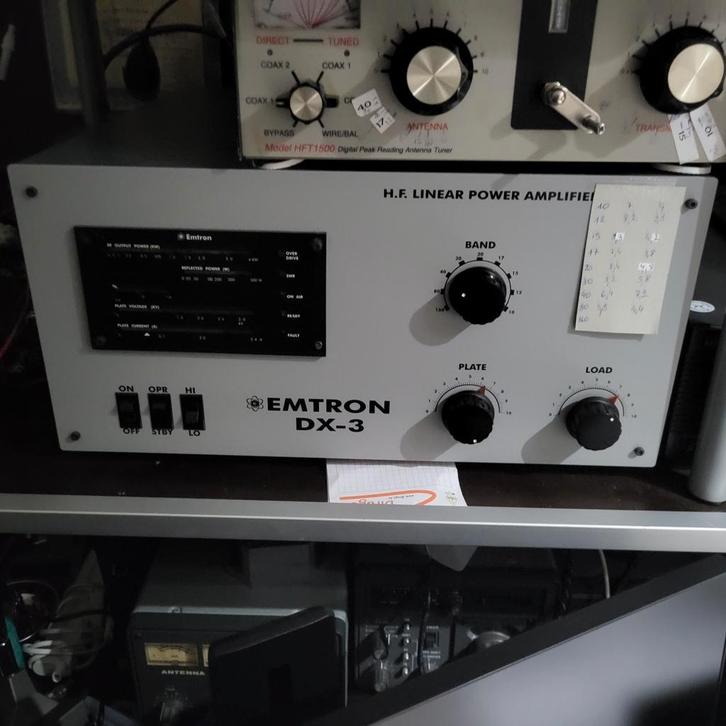 Emtron dx3 HF amplifier 3000 W, Telecommunicatie, Zenders en Ontvangers, Ophalen