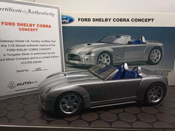 Ford Shelby Cobra Concept Autoart Limited 1/18 beschikbaar voor biedingen