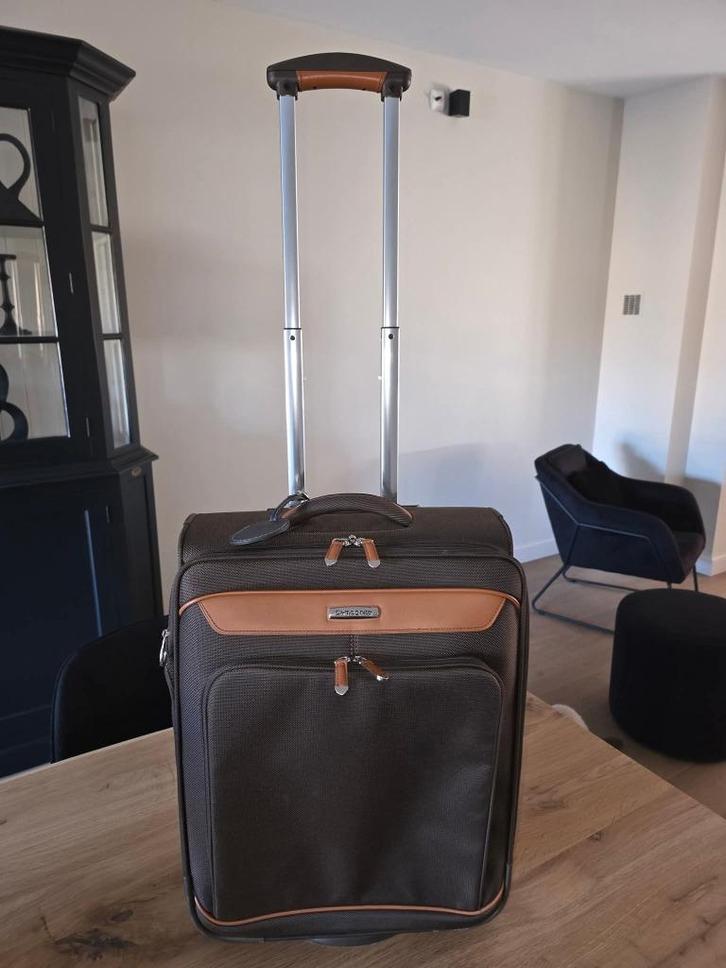 Trolley Samsonite Upright 55/20 EXP, Handtassen en Accessoires, Koffers, Zo goed als nieuw, Overige materialen, 50 tot 60 cm, 35 tot 45 cm