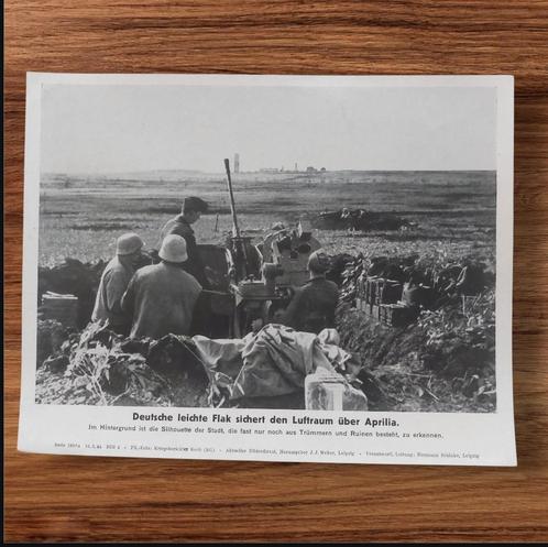 Duitse WO2 Luftwaffe Flak Kriegsberichter foto, Verzamelen, Militaria | Tweede Wereldoorlog, Ophalen of Verzenden