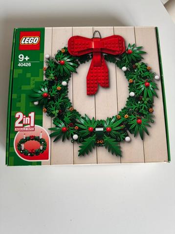 Lego kerstkrans 40426 (compleet) 2-in-1 set. beschikbaar voor biedingen