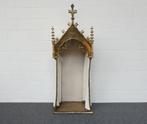 Neogotische koperen troon ( of presentatie kapel ), Antiek en Kunst, Antiek | Religieuze voorwerpen, Ophalen