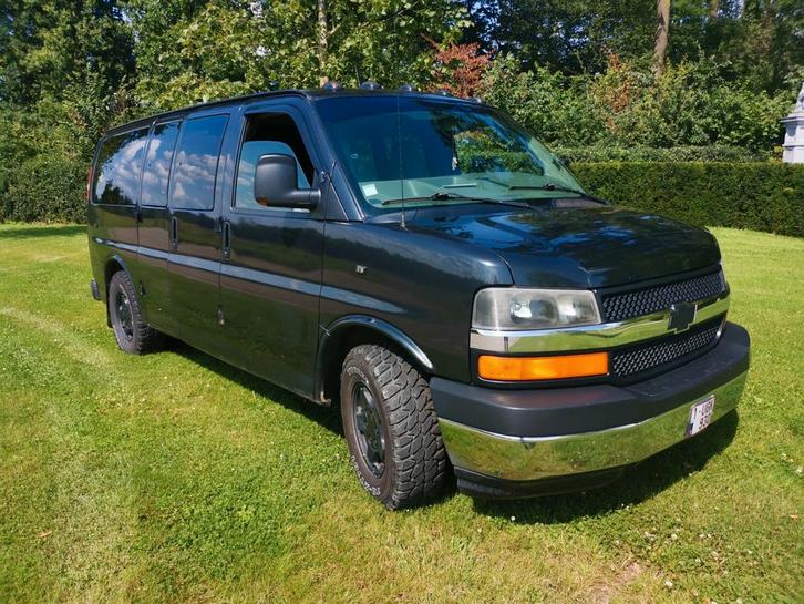 Chevrolet express, Auto's, Bestelwagens en Lichte vracht, Particulier, Chevrolet, Automaat, Ophalen