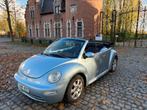 ✅Volkswagen Beetle Cabrio 1.6-Benzine Reeds Gekeurd!!, Auto's, Volkswagen, Voorwielaandrijving, Stof, Cabriolet, Blauw