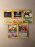 Lotje 5 pokemon Team Rocket base set kaarten, Ophalen of Verzenden, Zo goed als nieuw