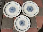 Set vintage borden Pontesa Ironstone The Castillian Collecti, Ophalen of Verzenden