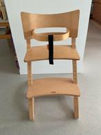 Leander meegroeistoel incl veiligheidsbeugel topstaat, Ophalen, Zo goed als nieuw, Meegroeistoel