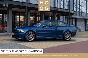 BMW 3-serie E46 M3 (bj 2001, semi-automaat), Auto's, Gebruikt, Blauw, 5 zetels, 1470 kg