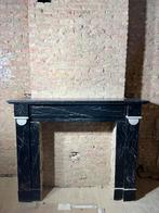 Marmeren schouwmantel zwart, Huis en Inrichting, Haarden, Ophalen, Zo goed als nieuw
