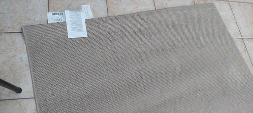 Tapis Ikea, tissu lisse, naturel/gris clair, Maison & Meubles, Ameublement | Tapis & Moquettes, Utilisé, Enlèvement ou Envoi