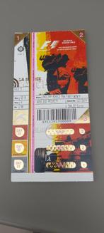 Ticket formule 1 Spa-Francorchamps  2004 gold, Tickets & Billets, Sport | Autre