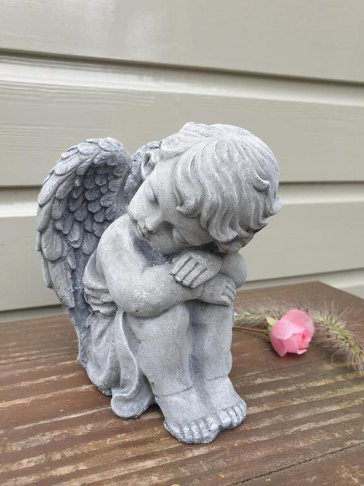 tuinbeeld engel, Jardin & Terrasse, Statues de jardin, Neuf, Ange, Béton, Enlèvement ou Envoi