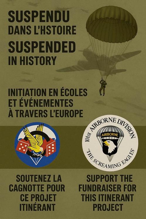 ️ Vivez la sensation d’un vrai parachutiste de la 101st AB, Verzamelen, Militaria | Algemeen, Ophalen