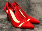 Bestelle, hoge hakken, rood suède, EU 37, Verzenden, Bestelle, Nieuw, Schoenen met hoge hakken