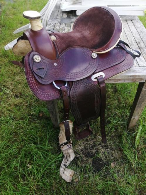 Selle western FQH17 ", Animaux & Accessoires, Chevaux & Poneys | Brides & Harnachement, Utilisé, Western, Enlèvement