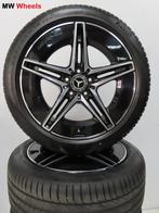 Mercedes C klasse W206 AMG 18 inch velgen met zomerbanden, 18 inch, Gebruikt, Banden en Velgen, Ophalen of Verzenden