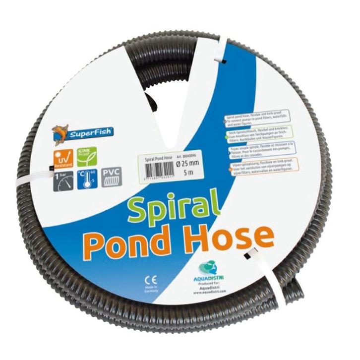 Superfish Spiral Pond Hose 5M 32mm extra stevig, Tuin en Terras, Vijver-toebehoren, Nieuw, Vijverpomp, Ophalen of Verzenden