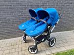 Bugaboo Donkey Duo voor Twee met winter/zomer pakket, Kinderen en Baby's, Gebruikt, Bugaboo, Verstelbare duwstang, Ophalen