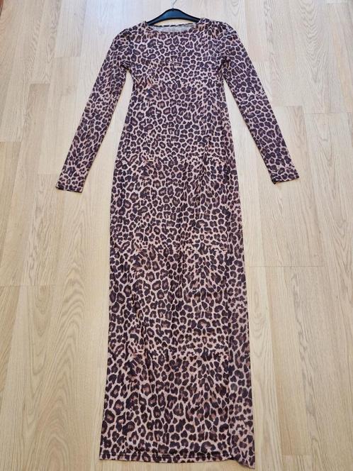 Kleed Semi Doorzichtig Nylon Luipaard Motief, Kleding | Dames, Jurken, Nieuw, Ophalen of Verzenden