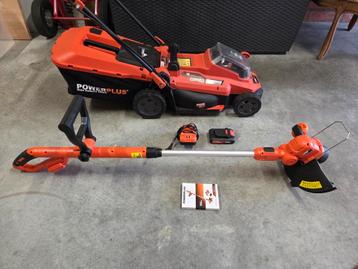 Dual Power batterij grasmaaier en trimmer beschikbaar voor biedingen