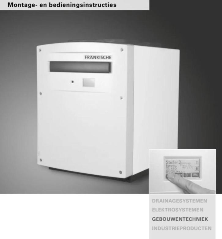 nieuwe VENTILATIE UNIT Frankische Profi-air SmartTouche 450, Doe-het-zelf en Bouw, Ventilatie en Afzuiging, Nieuw, Ventilator en Afzuiger