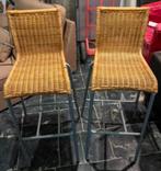 2 Ikea barstoelen (rotan) - Levering mogelijk, Ophalen, Gebruikt