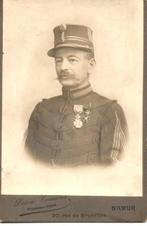 1 Regt van Lanciers Major. Met opdracht .1900, Foto of Poster, Ophalen of Verzenden, Landmacht