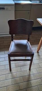 Klassieke stoelen, aantal: 4 stuks, Huis en Inrichting, Ophalen, Gebruikt, Bruin, Vier