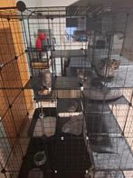 Grote kooi voor kittens, konijnen of andere kleine dieren, Dieren en Toebehoren, Ophalen, Kooi