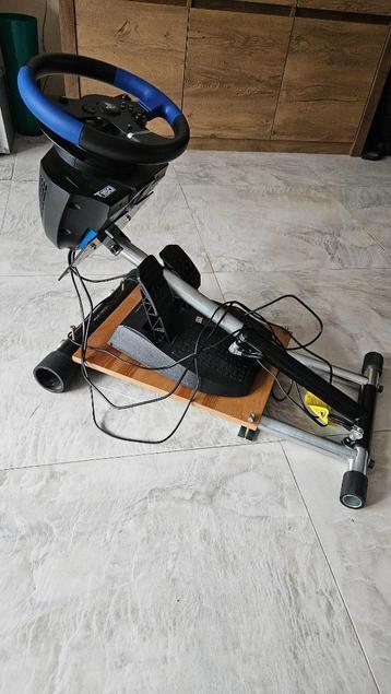 Thrustmaster T150 Force Feedback met pedalen +opt WheelSTAND, Enlèvement, Utilisé, Volant ou Pédales, PlayStation 5