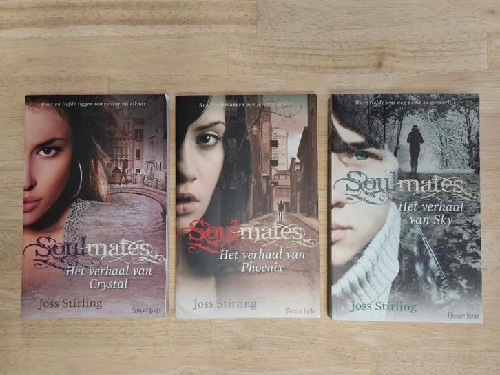 3 Boeken: Joss Stirling – Soulmates Trilogie, Boeken, Fantasy, Zo goed als nieuw, Ophalen of Verzenden
