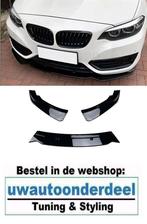 Bmw 2 Serie F22 F23 Sportline Spoiler Splitter Glans Zwart, Enlèvement ou Envoi