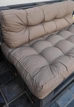 Palletbank met kussens, Jardin & Terrasse, Accessoires mobilier de jardin, Enlèvement, Utilisé