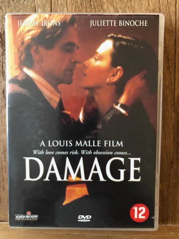 Damage, Cd's en Dvd's, Dvd's | Drama, Gebruikt, Ophalen of Verzenden