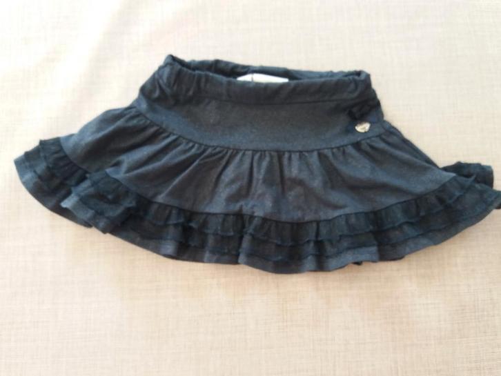 Mooi feestelijk donkerblauw rokje Le chic 4 jaar, Kinderen en Baby's, Kinderkleding | Maat 104, Zo goed als nieuw, Meisje, Jurk of Rok