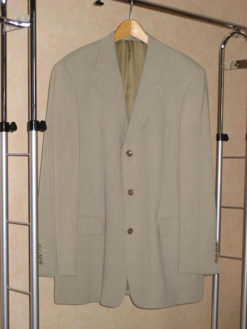 Stijlvolle zomerblazer Van Gils - maat 50, Kleding | Heren, Kostuums en vesten, Zo goed als nieuw, Maat 48/50 (M), Beige, Ophalen of Verzenden