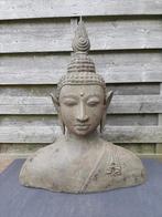 Bronzen buste van Boeddha /rasmi/chakra Ajna/Azië/Thailand/, Ophalen of Verzenden, Nieuw
